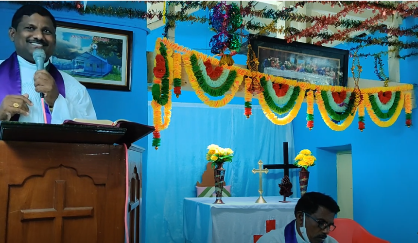 A Sermon on Thanksgiving Festival by Parkal GCC Chairman Rev. M. Jacob